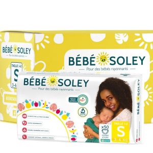 Bébé Soley Taille S, 50 couches