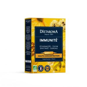 Immunité 20 Ampoules x 10 ml - Pour  stimuler  le système immunitaire