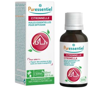 Huiles Essentielles Citronnelle pour diffuseur 30ml