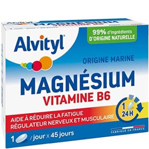Magnésium Vitamines B6 boite de 45 comprimés