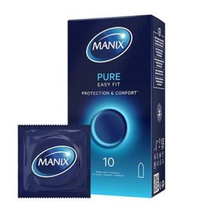 Manix PURE Easy Fit 10 préservatifs+2 free