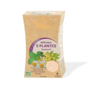 Pagès Tisane Bio Spéciale 5 Plantes, 20 sachets