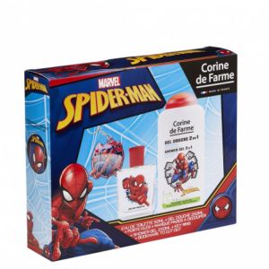 Coffret Spiderman Eau De Toilette 50ml + Gel douche 250ml + porte clés