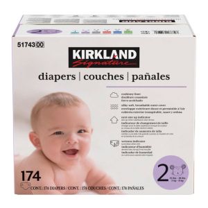 Kirkland New carton T2 4 à 6 kg 174 couches