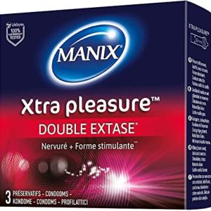 Manix XTRA Pleasure 3 préservatifs