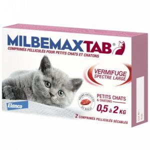 Beaphar Milbemaxtab Chats et chatons moins de 2 kg