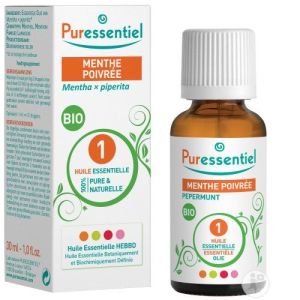 Menthe Poivrée Bio Huile Essentielle 30ml