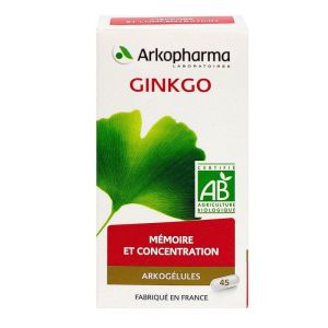 Arkogélules Ginkgo Bio 45 gélules