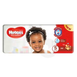 Huggies Dry Confort T5,+15kg 44 Couches