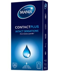 Manix CONTACT PLUS   6 préservatifs