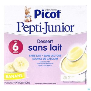 Pepti-Junior Dessert sans lait banane /4x100gr