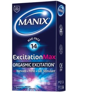 Manix EXCITATION Max 14 préservatifs