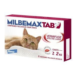 Milbemaxtab Chat 2 - 12kg