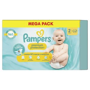 Pampers Premium Protection Taille 2 - 114 couches