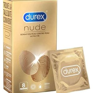 Durex NUDE ORIGINAL 8 préservatifs