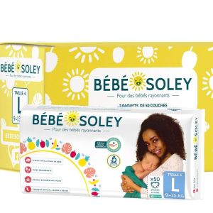 Bébé Soley Taille L, 50 couches