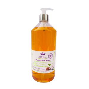 Gel Douche Surgras Sans Savon Fleur de Coton 1l