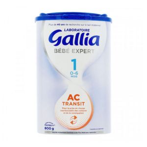 Lait GALLIA EXPERT AC TRANSIT 1           800 gr