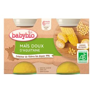Babybio Mais Doux Aquitaine     2x130g