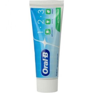 Dentifrice Oral-B 1-2-3 Menthe fraîche 75 ml