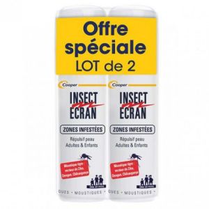 Insect écran zone infestées lot de 2x100ml