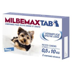 Milbemaxtab Chiot et petit chien 0.5 - 10kg