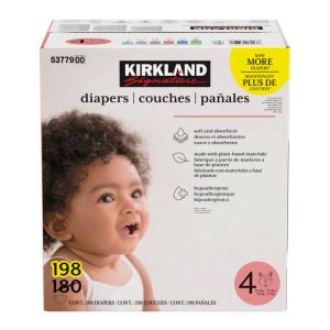 Kirkland New carton T4 9 à 12kg 198 couches