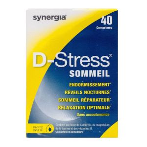 D-Stress sommeil 40 comprimés