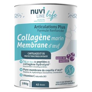 Collagène Marin Articulations Plus Membrane d'Œuf Saveur Sureau 280g