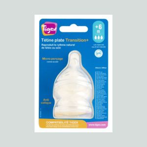 Tétines TRANSITION+ +6m – Lait Infantile