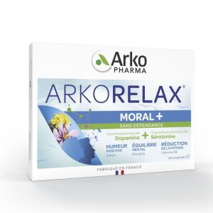 Arkorelax Moral+ sans dépendance ,30 comprimés