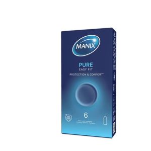 Manix PURE Easy Fit 6 préservatifs