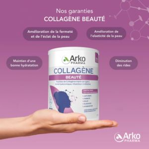 Collagène Beauté 260 gr + Gourde rétractable offerte
