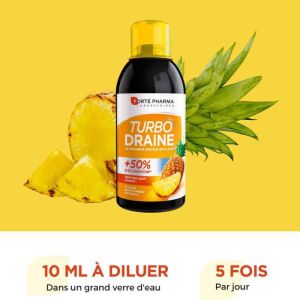 Turbo Draine Ananas 500ml