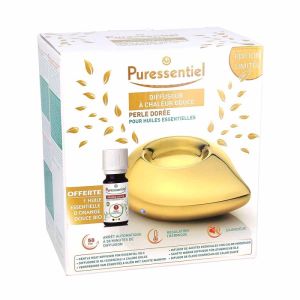 Diffuseur À Chaleur Douce Pour Huiles Essentielles doré