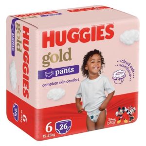 Couches-culottes Huggies Gold taille 6 - 26 couches