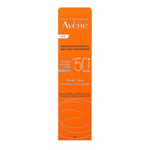 Fluide solaire sans parfum SPF50+ 50ml