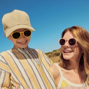 Lunettes de soleil mixte adultes coloris bleue