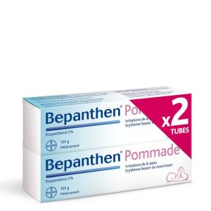 Bepanthen 5% pommade 100g - Lot de 2