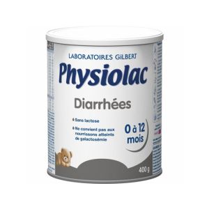 Physiolac Episodes Diarrhéiques sans lactose 0 à 12 mois- 400g