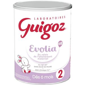 Lait Guigoz Evolia Relais 2ème âge, 800g