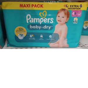 Pampers baby-dry Taille 4+ / pack de 94 couches