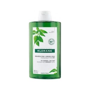 Klorane shampoing séboréducteur pour cheveux gras 400 ml
