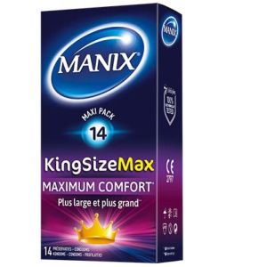 Manix KING SIZE Max 14+2 préservatifs