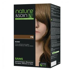 Nature & Soin Coloration - 7N Blond - LOT DE 2