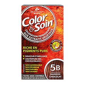 Color & Soin coloration permanente 5B marron chocolat