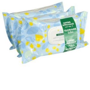 Lingettes bébé Lot de 3 paquets de 70 lingettes