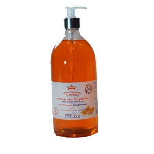 Savon liquide de Marseille - Fleur d'Oranger 1L