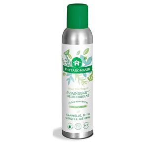 Phytaromasol Assainissant Canelle,Girofle,Thym et Menthe Spray 250ml