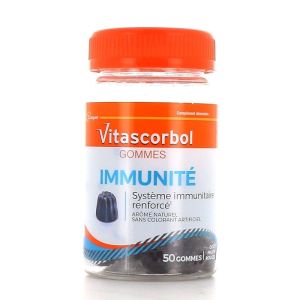 Vitascorbol gommes Immunité X50